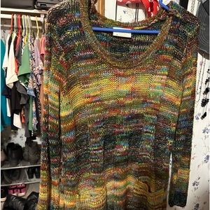 Multiple colors sweater